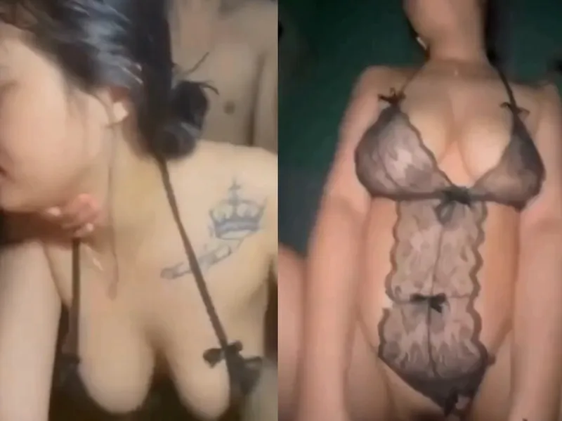 Gái vú đẹp bị bạn gái doggy sướng hết nước hết cái